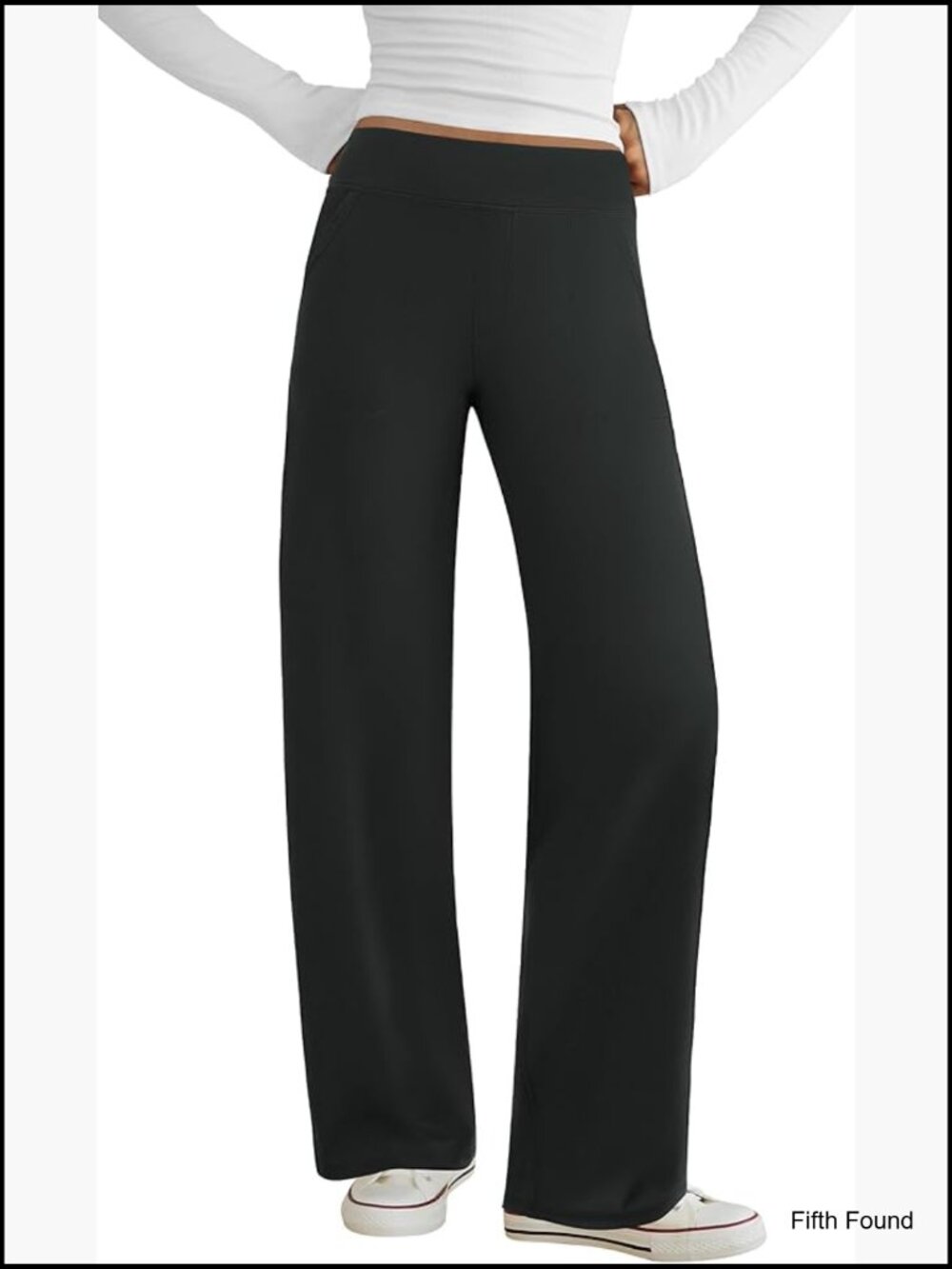 Wide Leg Yoga Pants with Pockets, Stretchy Lounge Sweatpants for Women